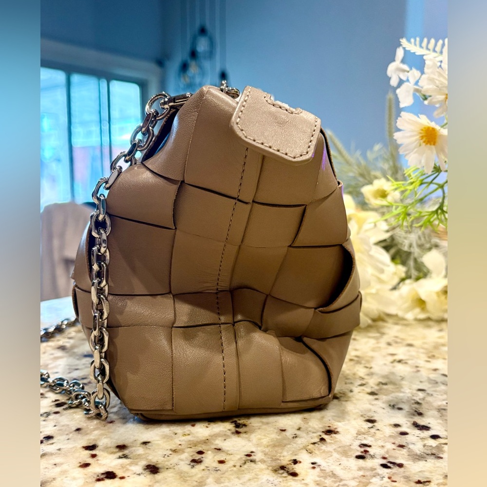 3.1 Phillip Lim Odita Lattice Pouch Bag in Coffee color - Picture 8 of 11